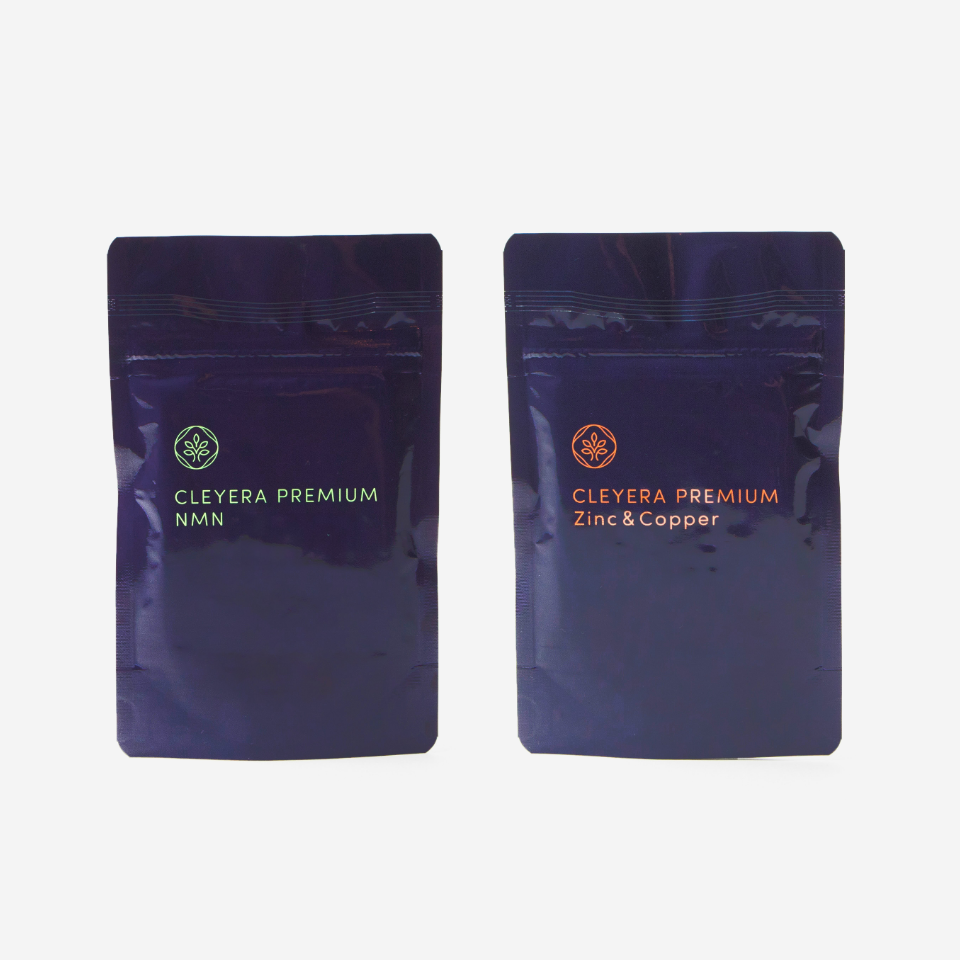 CLEYERA PREMIUM おためしセット(NMN:120粒、Zinc&Copper:60粒) CLEYERA PREMIUM おためしセット(NMN:120粒、Zinc&Copper:60粒)